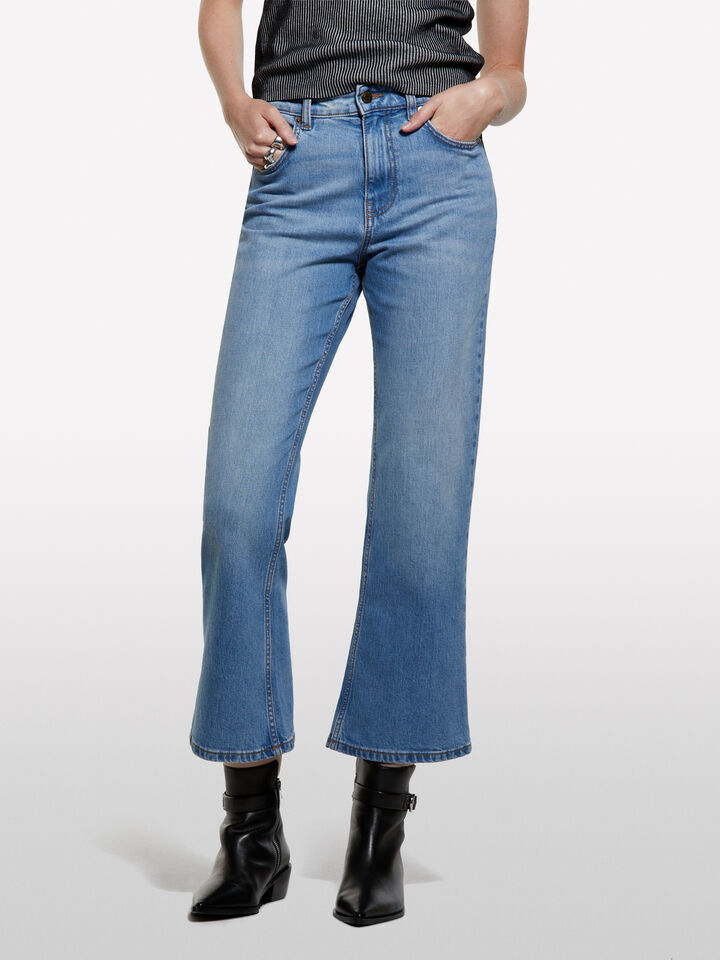 Light bootcut jeans - women's bootcut & flared jeans - Light Blue | Sisley image number 1